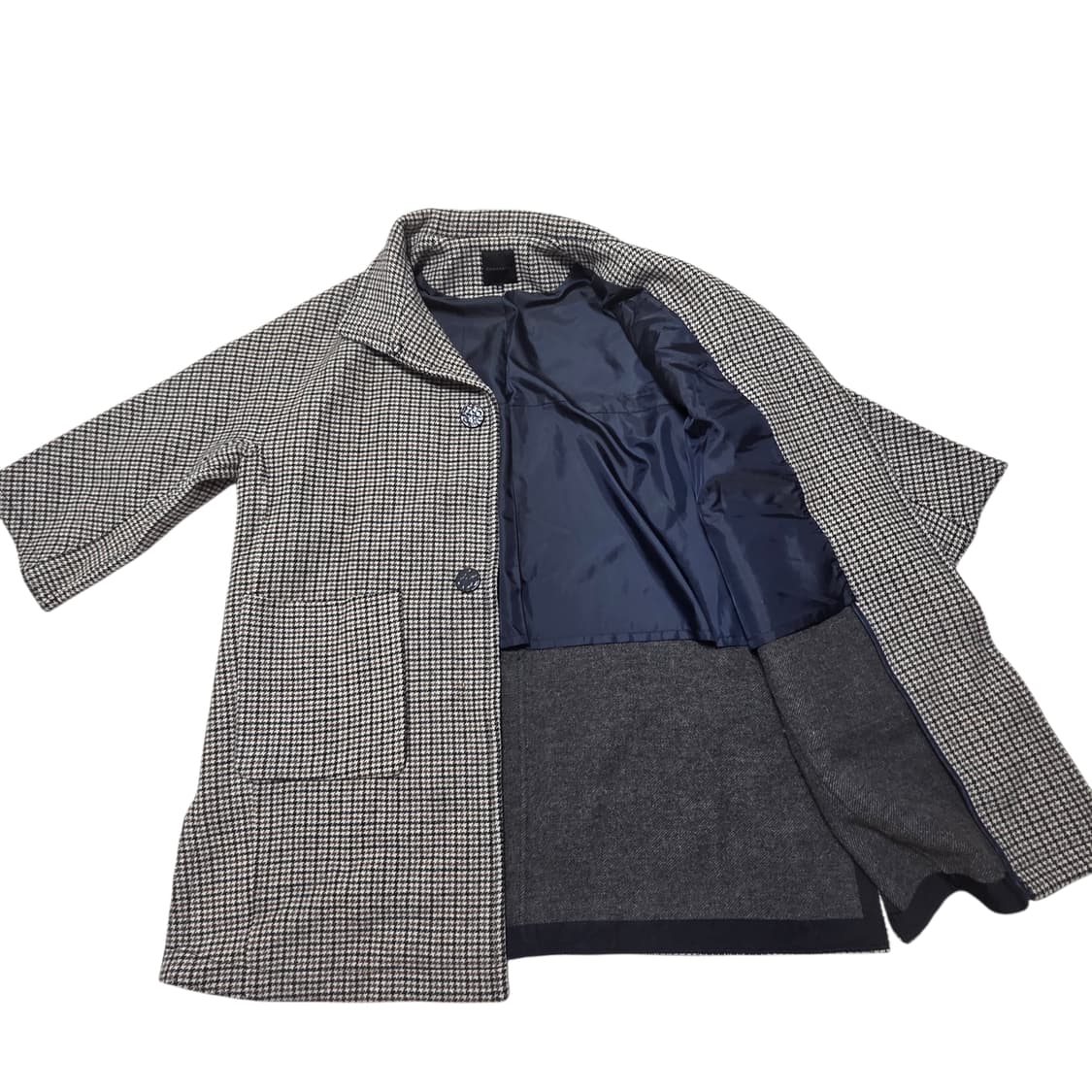 COMPAGNA 꼼빠니아 여성 체크 패턴 코트 상품이미지3