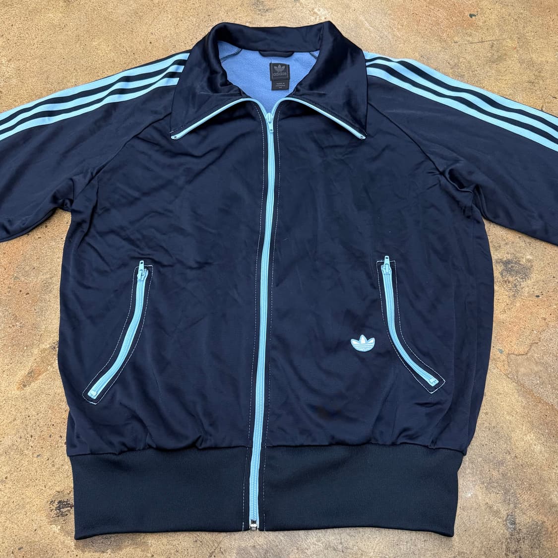 아디다스 네이비 하늘 져지 트랙탑 110 상품이미지3