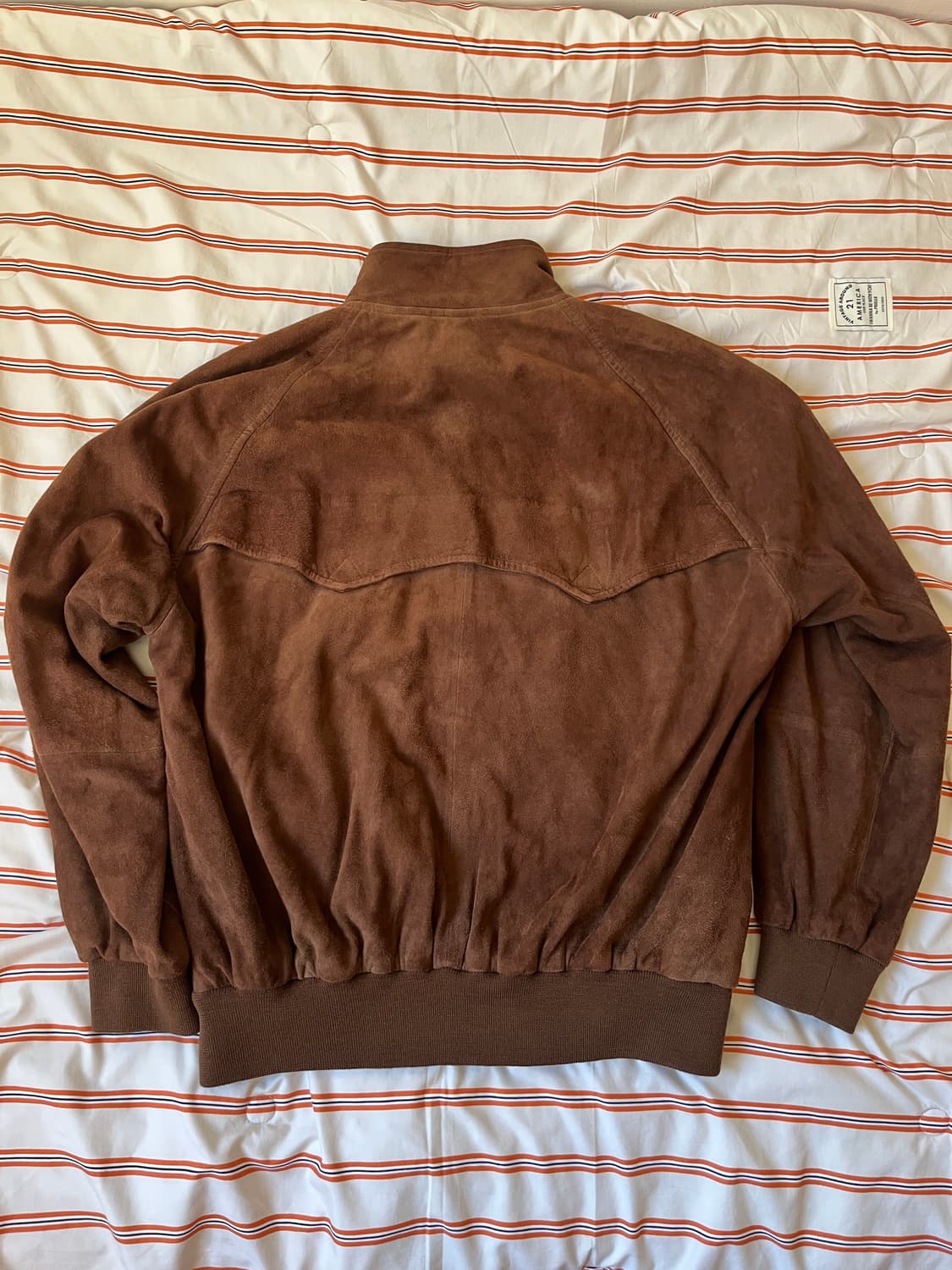 [XL] 폴로 랄프로렌 브라운 스웨이드 자켓 상품이미지2