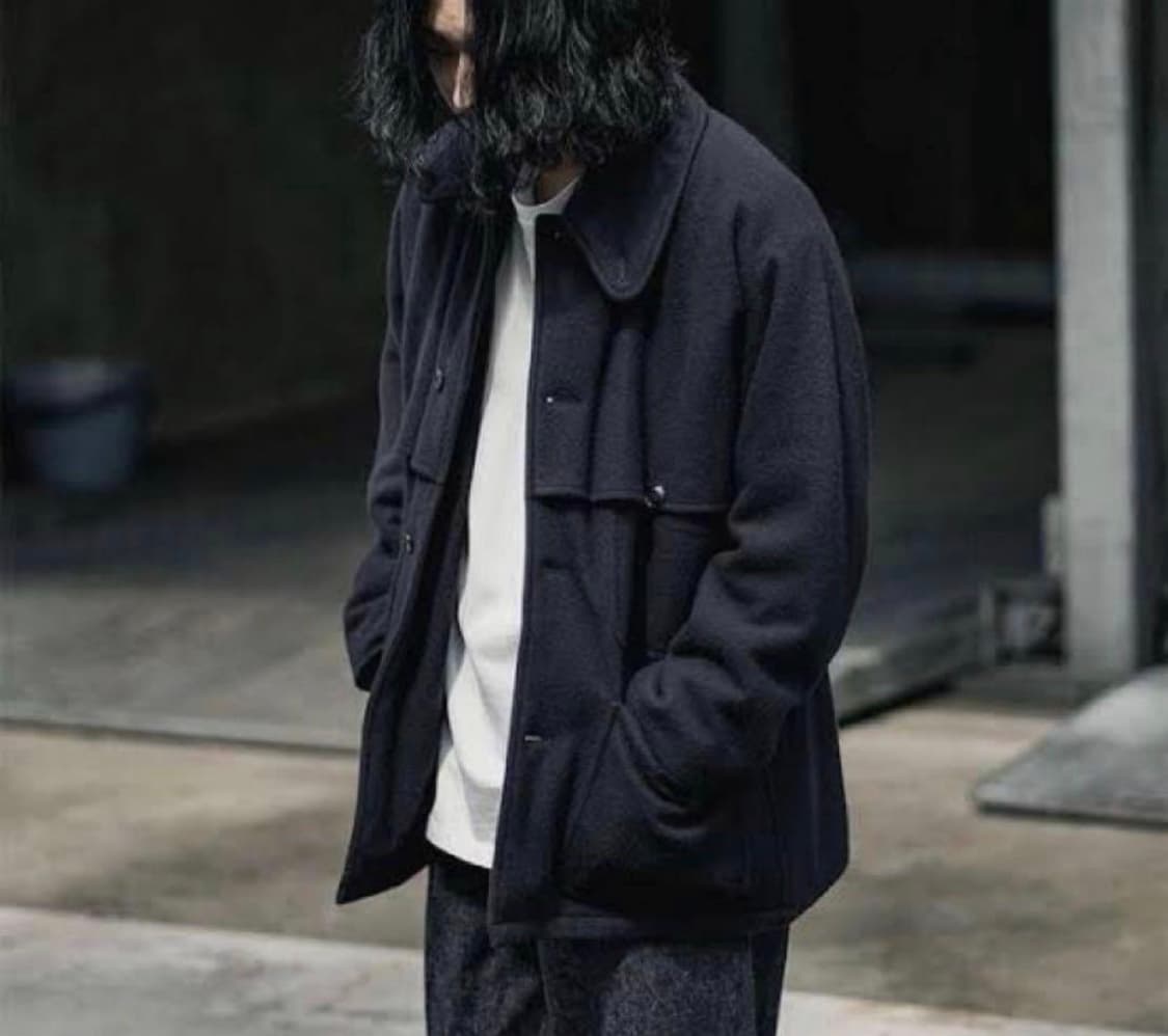 [2] 코모리 네프드 울 매키노 크루져 네이비 상품이미지1