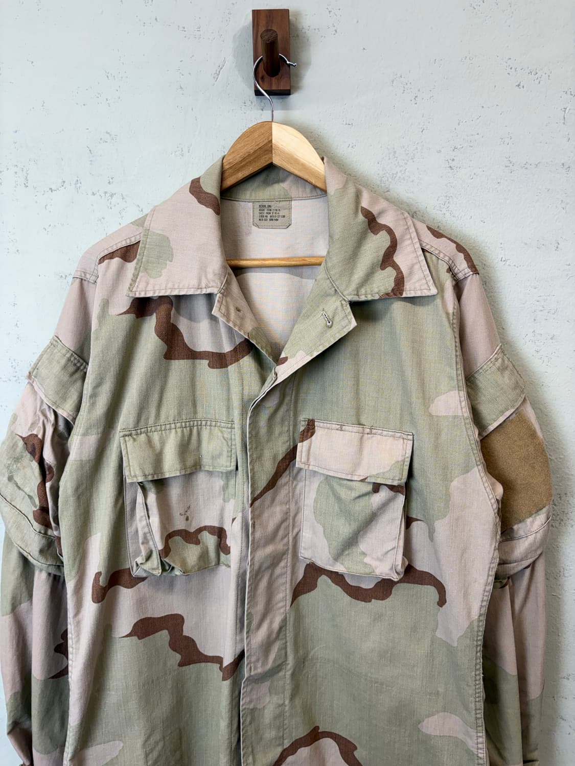 미군 U.S. Army 데저트 카모 bdu 셔츠 자켓 상품이미지5