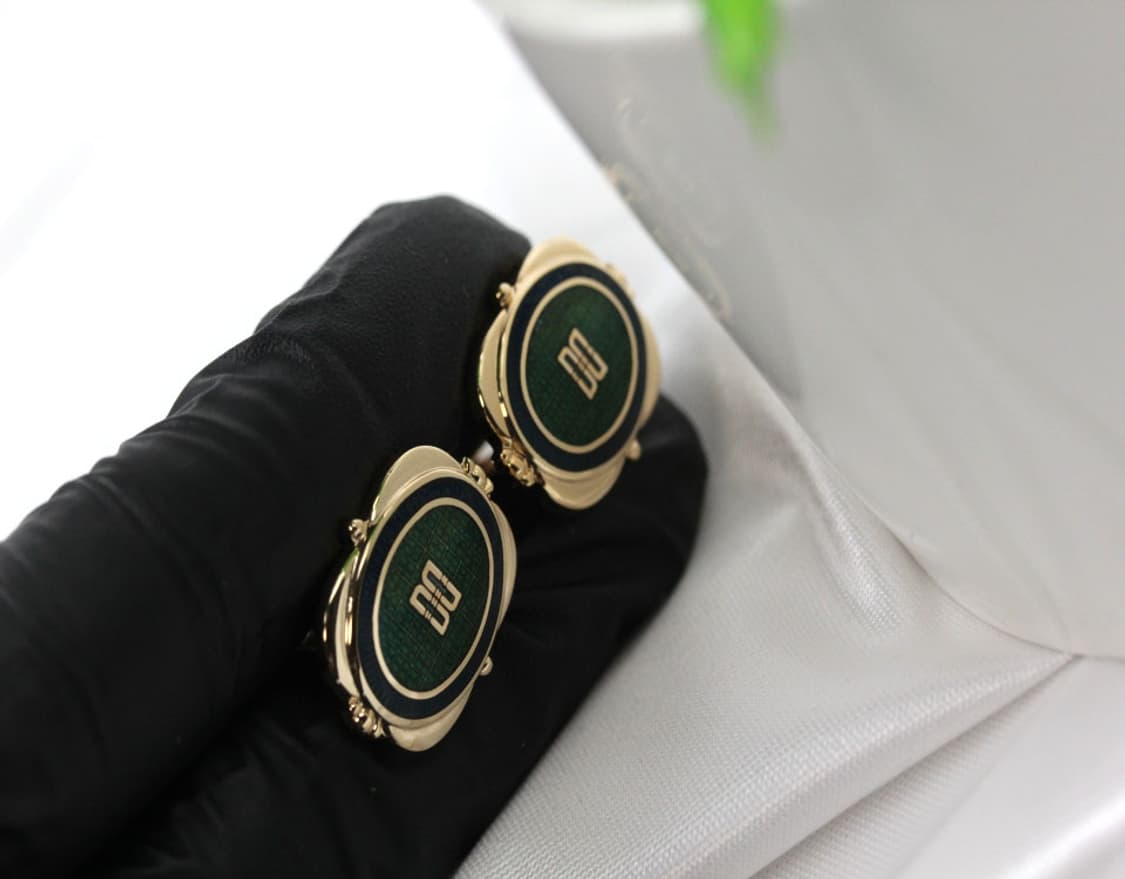 닥스 A+등급 5.3cm 남자 명품 넥타이핀 커프스 세트 상품이미지7