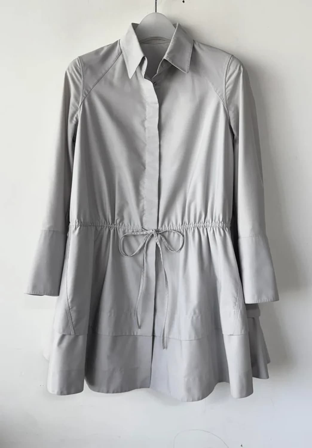 알라이아 꼬르소꼬모 티어드 셔츠 원피스 상품이미지1