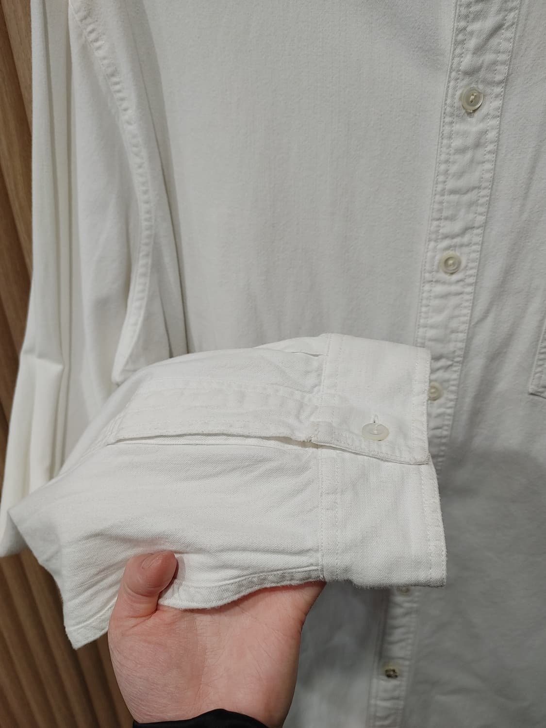 무배) 폴로 랄프로렌 컨스라스팅 칼라 셔츠 - XL 상품이미지3