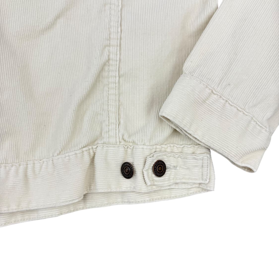 오어슬로우 코듀로이 화이트 숏자켓 상품이미지7