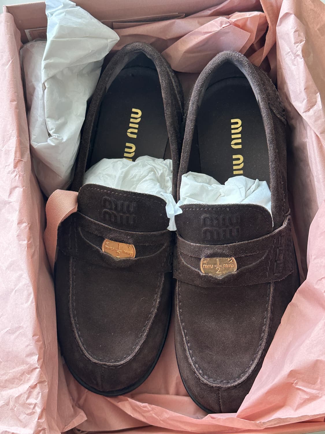 미우미우페니로퍼 38 / 거의새상품  상품이미지7