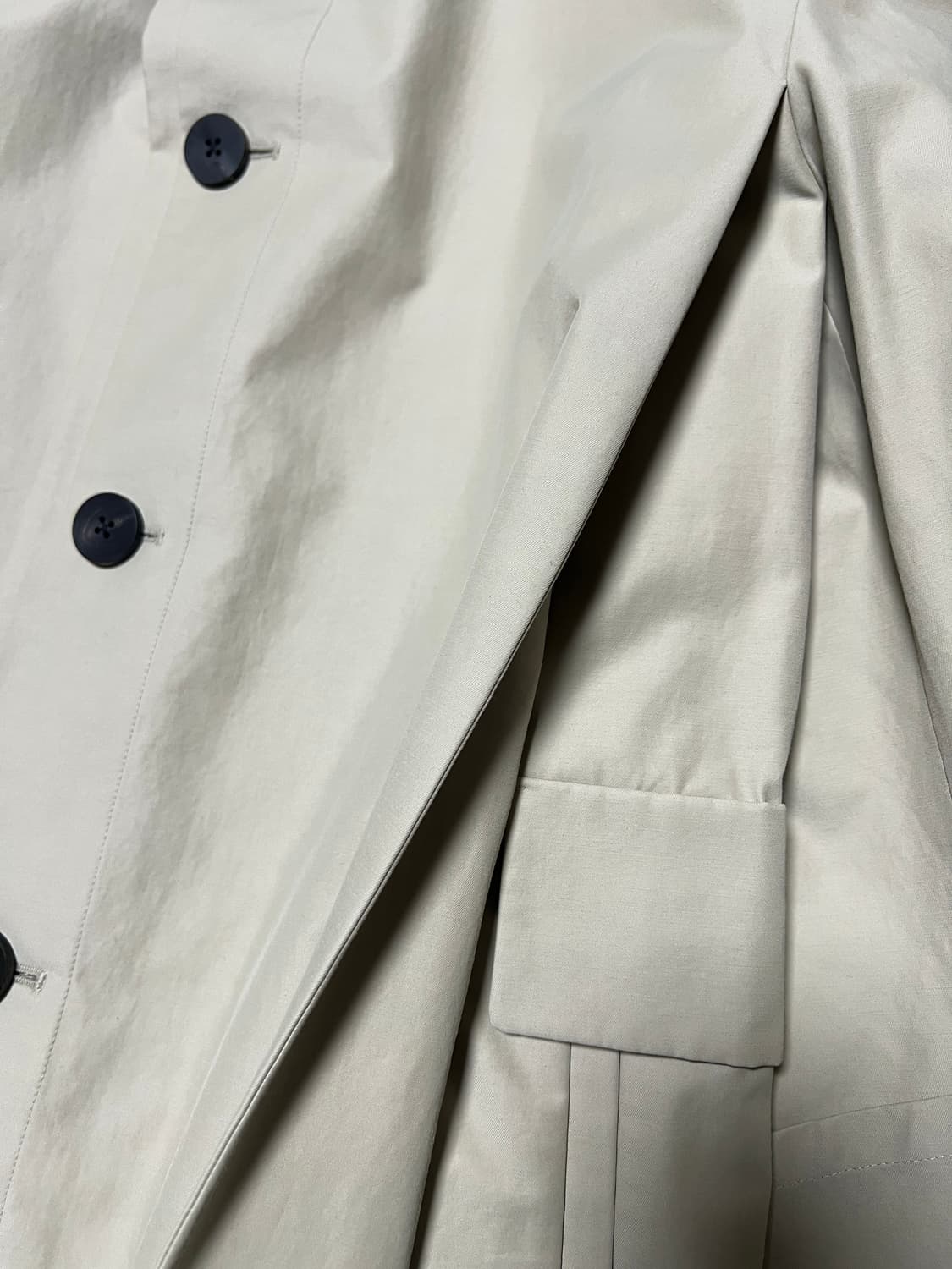 우영미 더블 커프스 버클 트렌치 코트 48 사이즈 상품이미지9