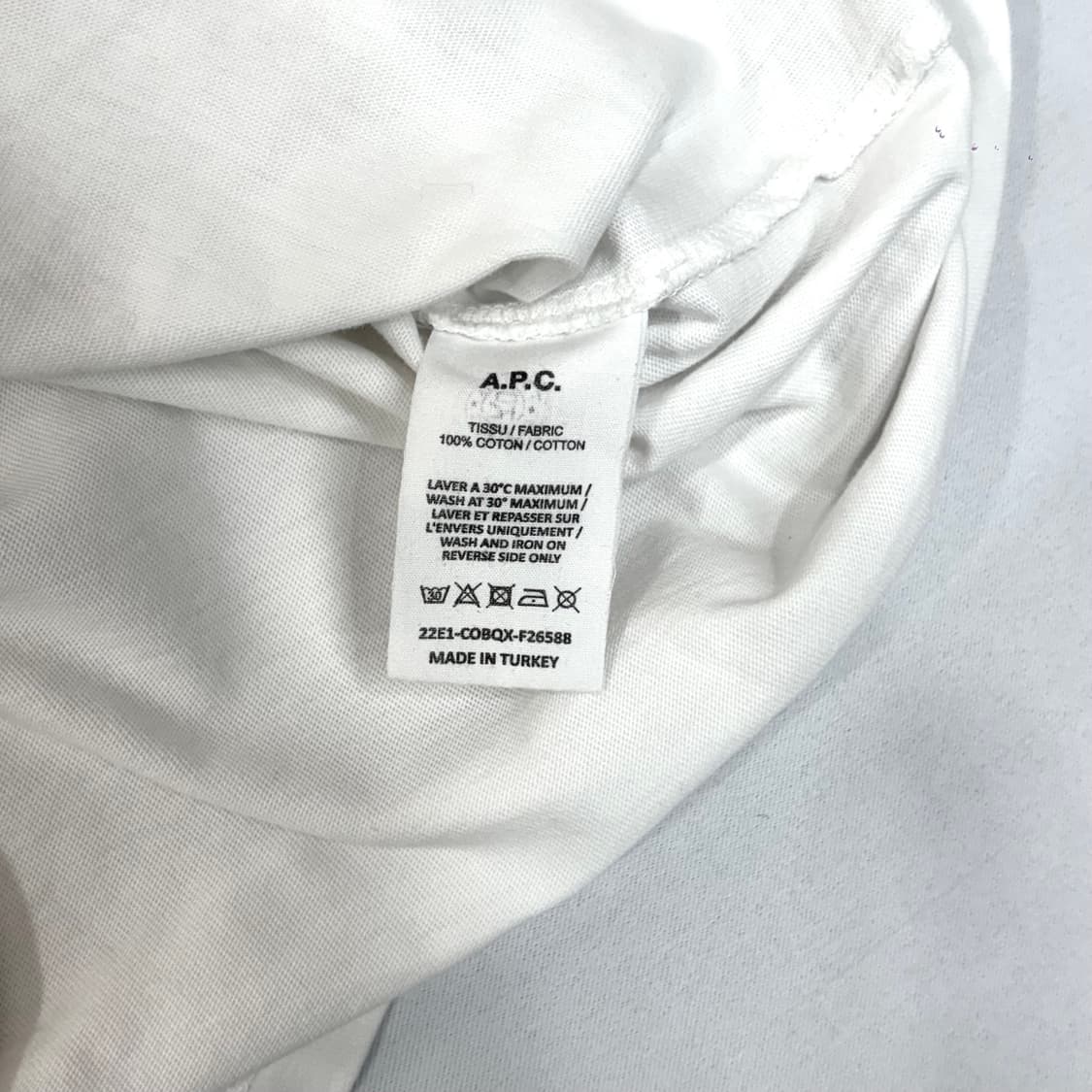 A.P.C 아페쎄 티셔츠 (XS) 상품이미지5