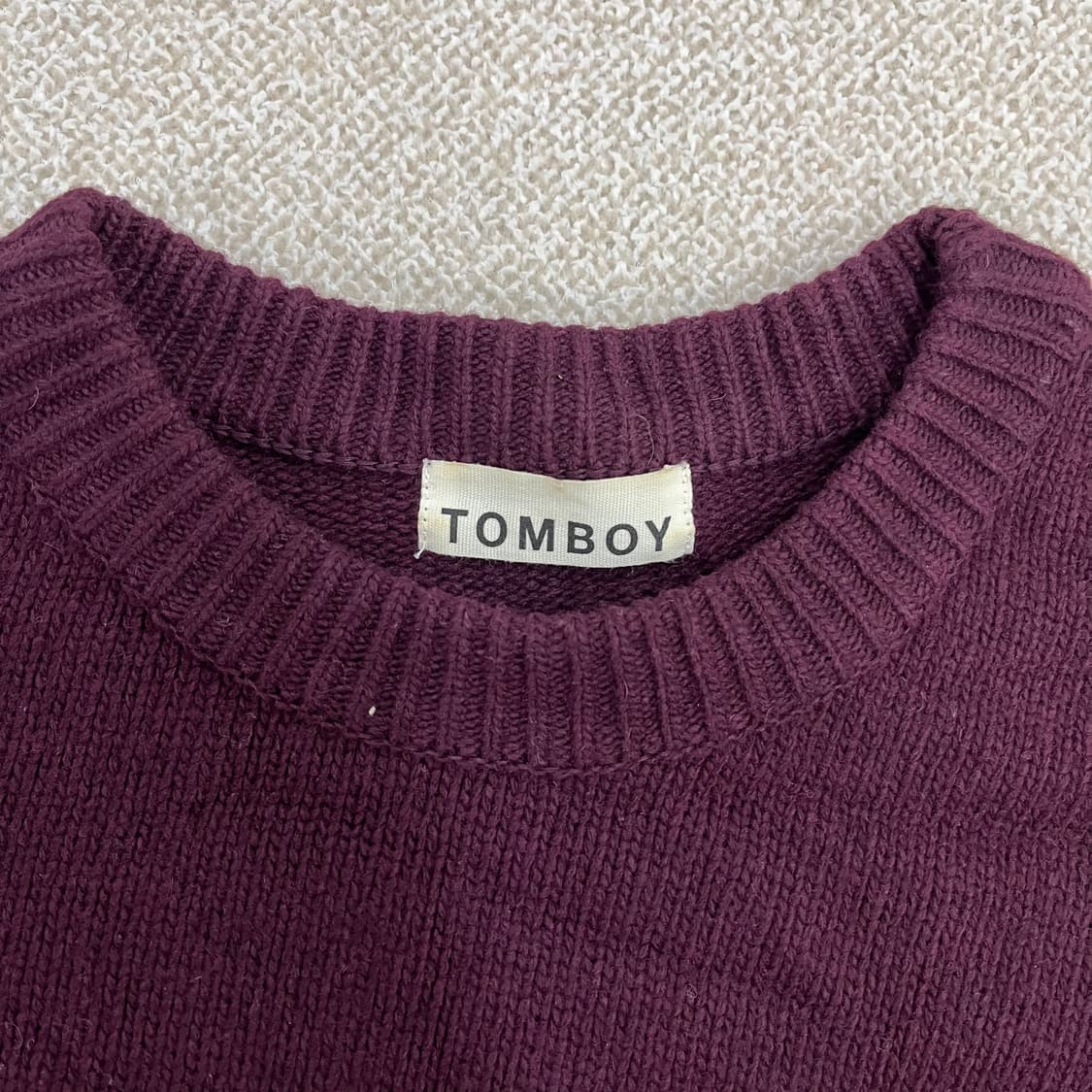 F 톰보이 여성 니트 스웨터 0219M 상품이미지2