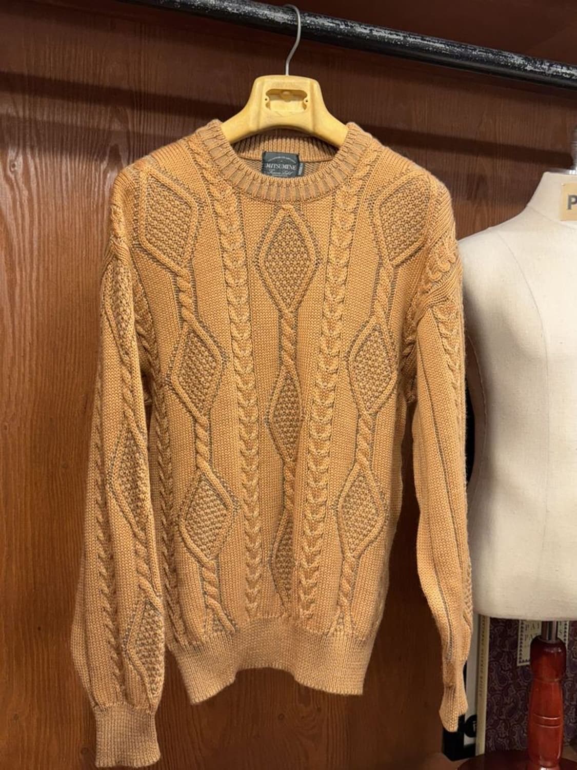 미츠마인 케이블 니트 상품이미지2