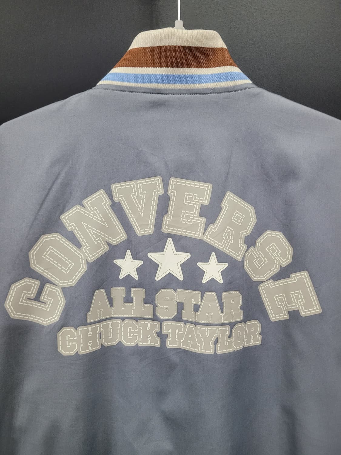 컨버스(CONVERSE)  빈티지 바람막이 바시티 재킷 상품이미지5