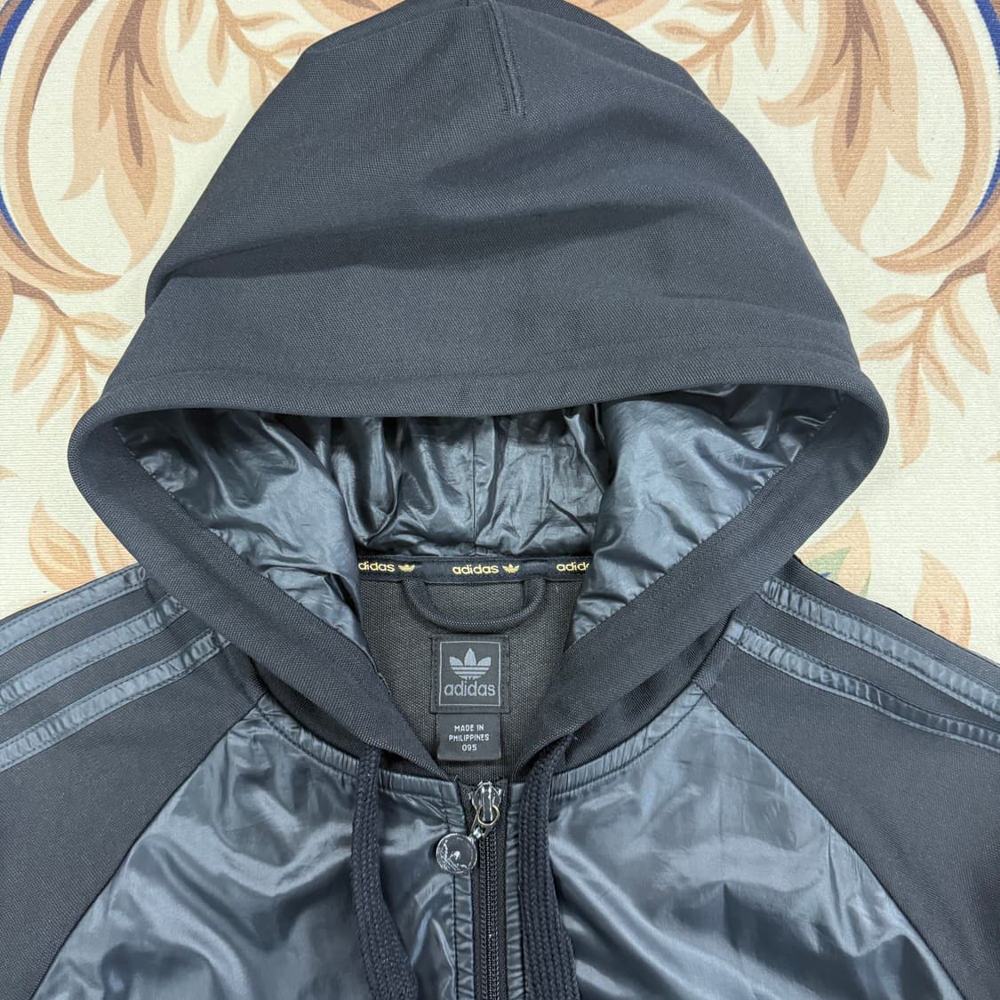 (M)아디다스 Adidas 후드 트랙탑 져지(블랙) 상품이미지2