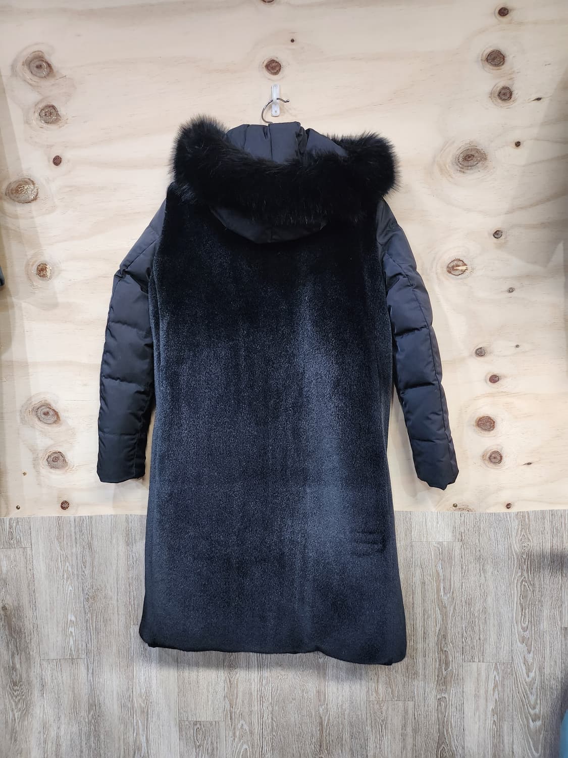 652) 다니엘헥터 리버시블 폭스퍼 구스 패딩 상품이미지5