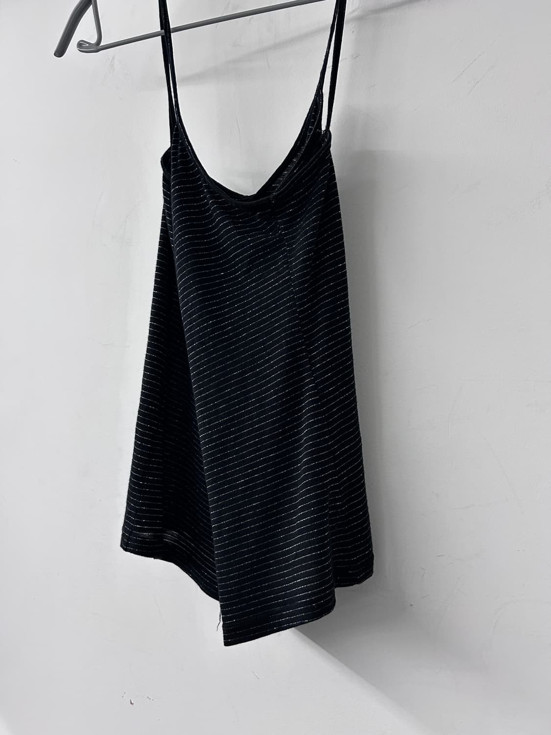 Asymmetric Stripe Slim Camisole Top 상품이미지6