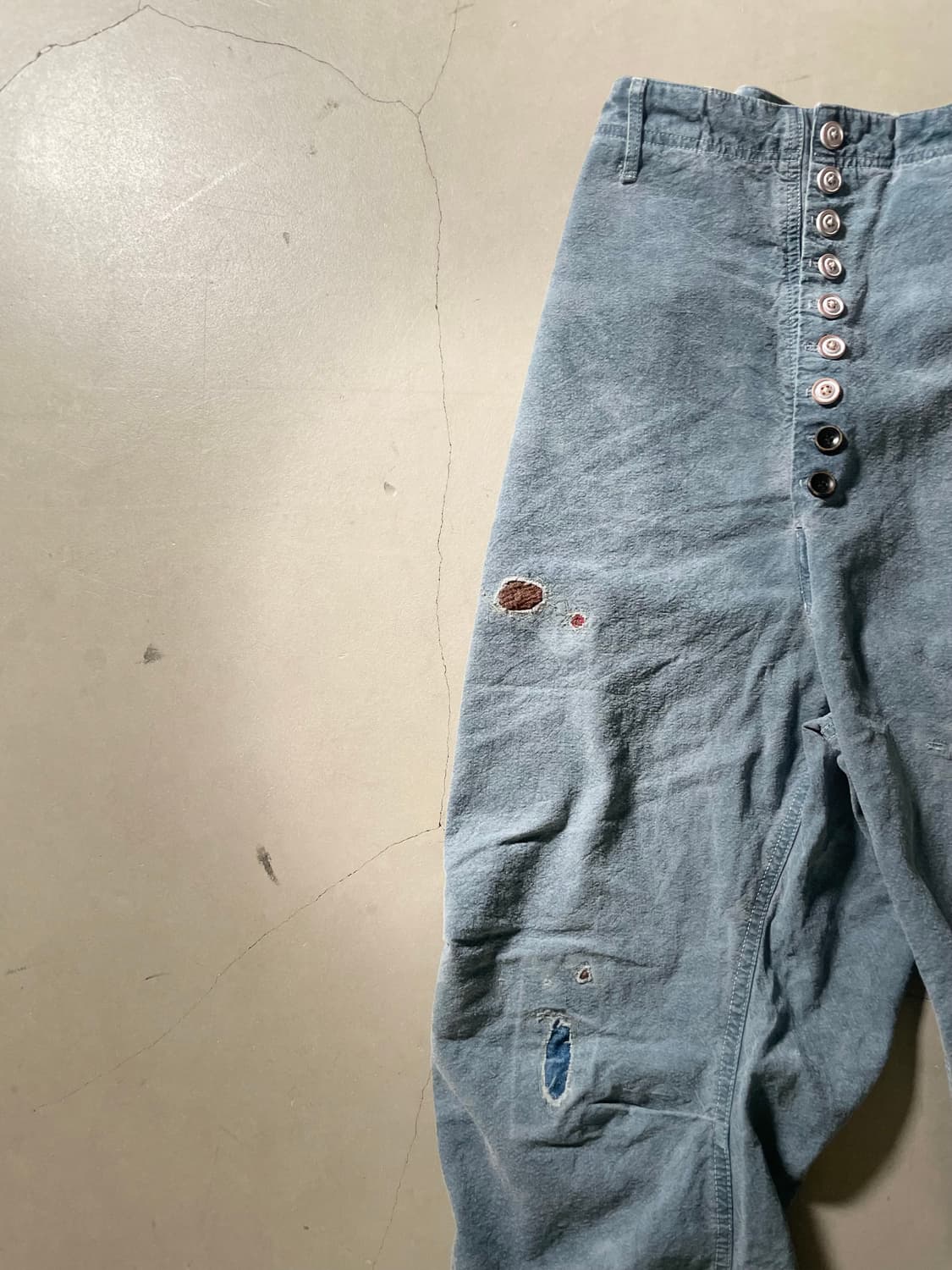 KZ Atelier Vintage Destroyed Work Pants 상품이미지2