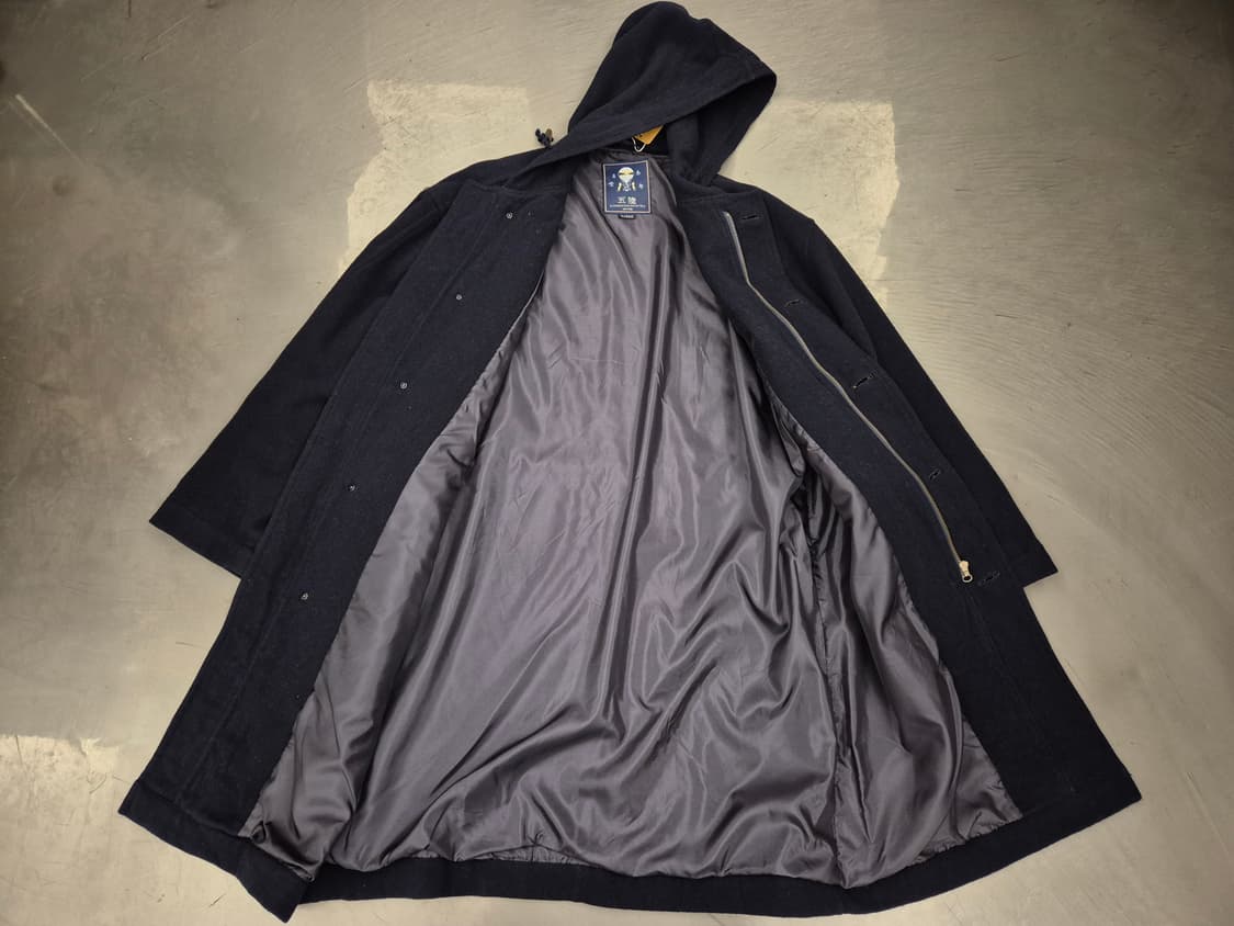 Gotairiku 울 후드 코트 상품이미지3