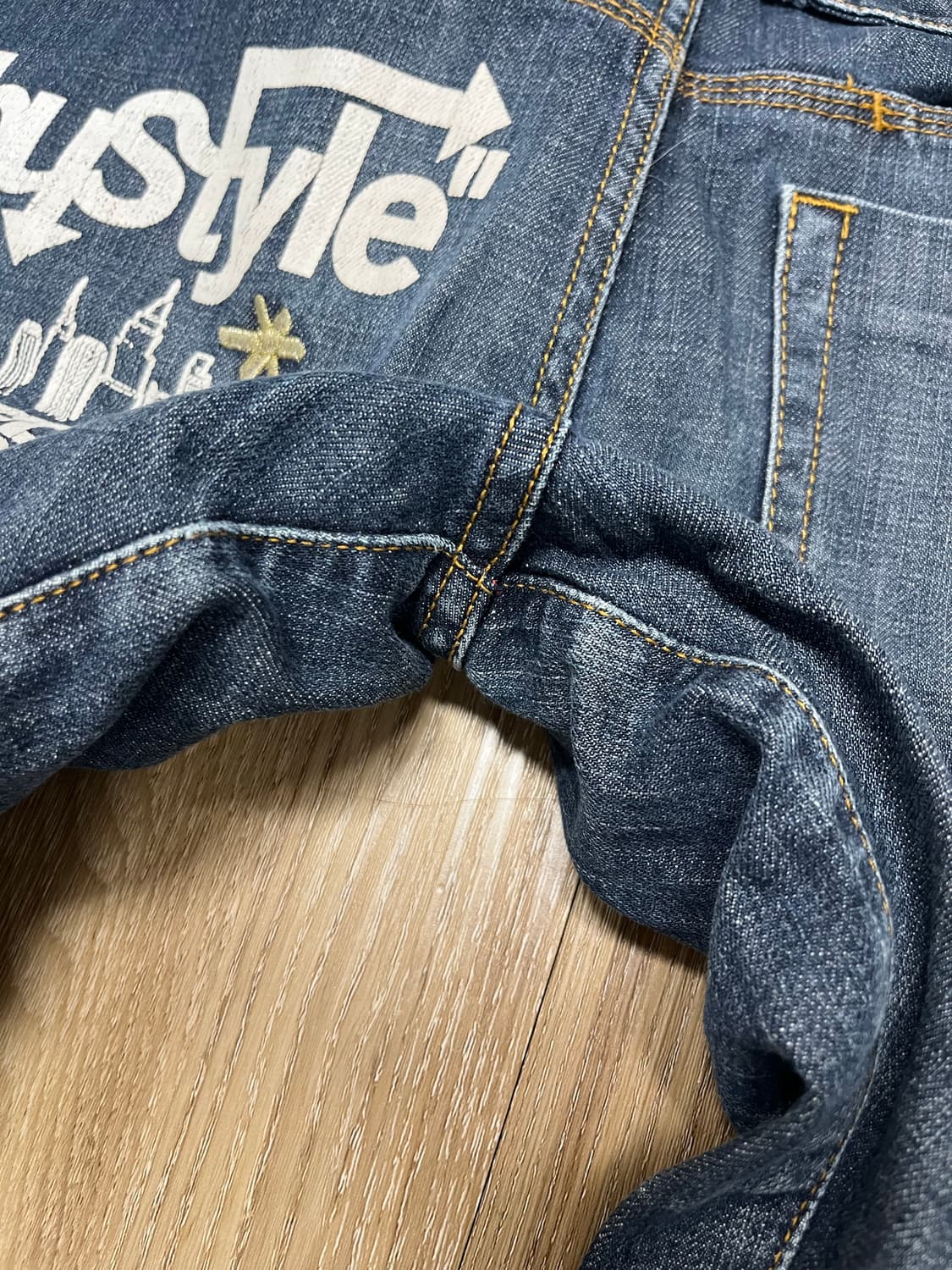 FUBU 올드스쿨 데님 반바지 32 상품이미지4