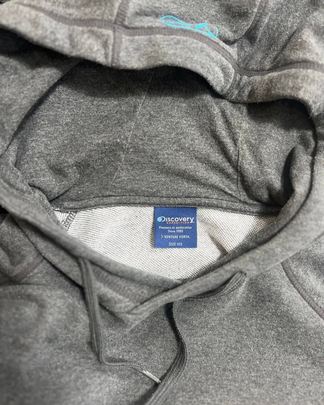 디스커버리 남성 그레이후드티셔츠 105 상품이미지5