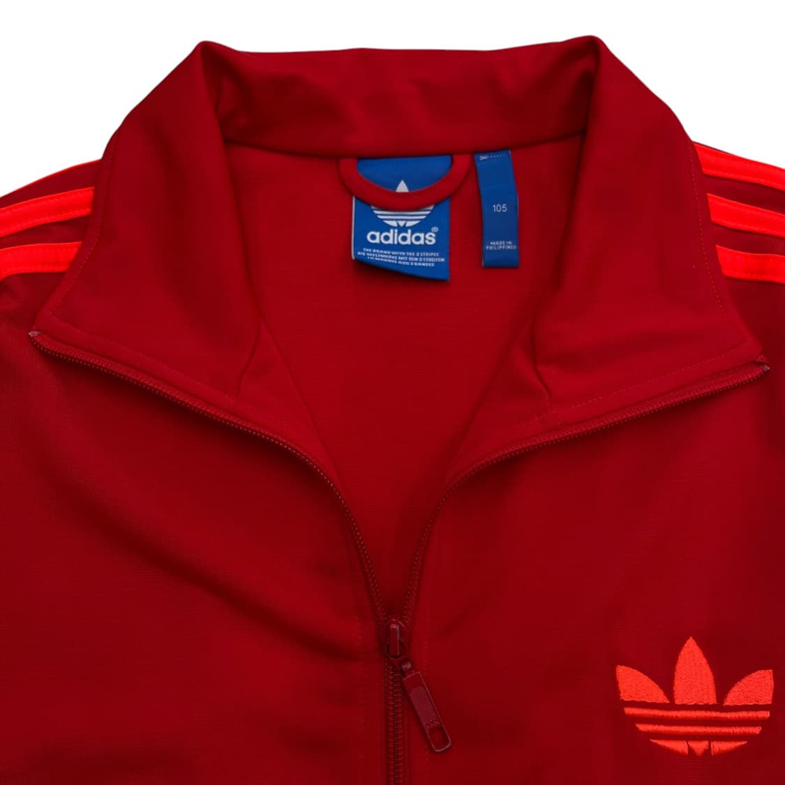 아디다스 파이어버드 오렌지라인 레드 트랙탑 105 상품이미지5