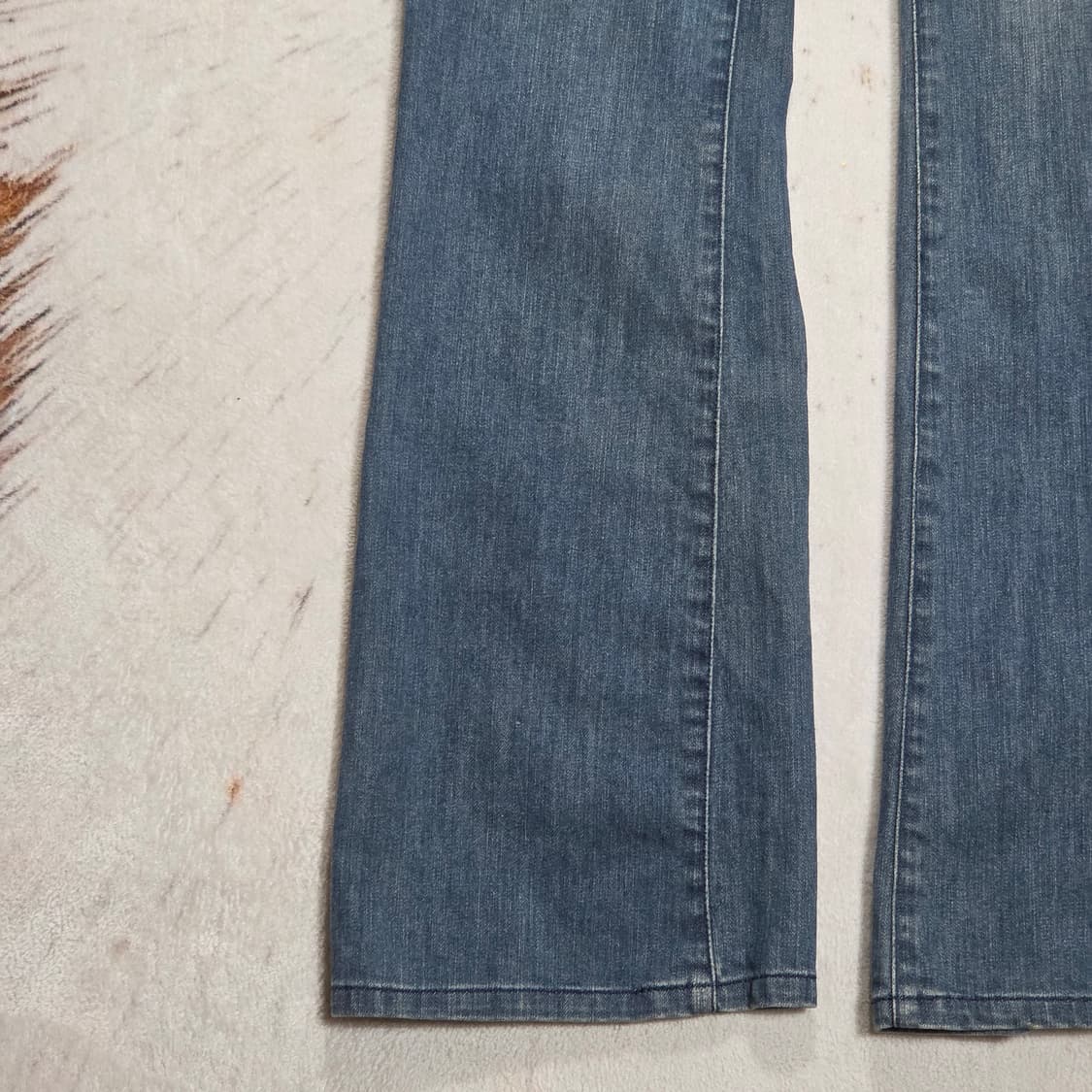 빈티지 뒷자수 로우라이즈 부츠컷 데님팬츠 상품이미지7