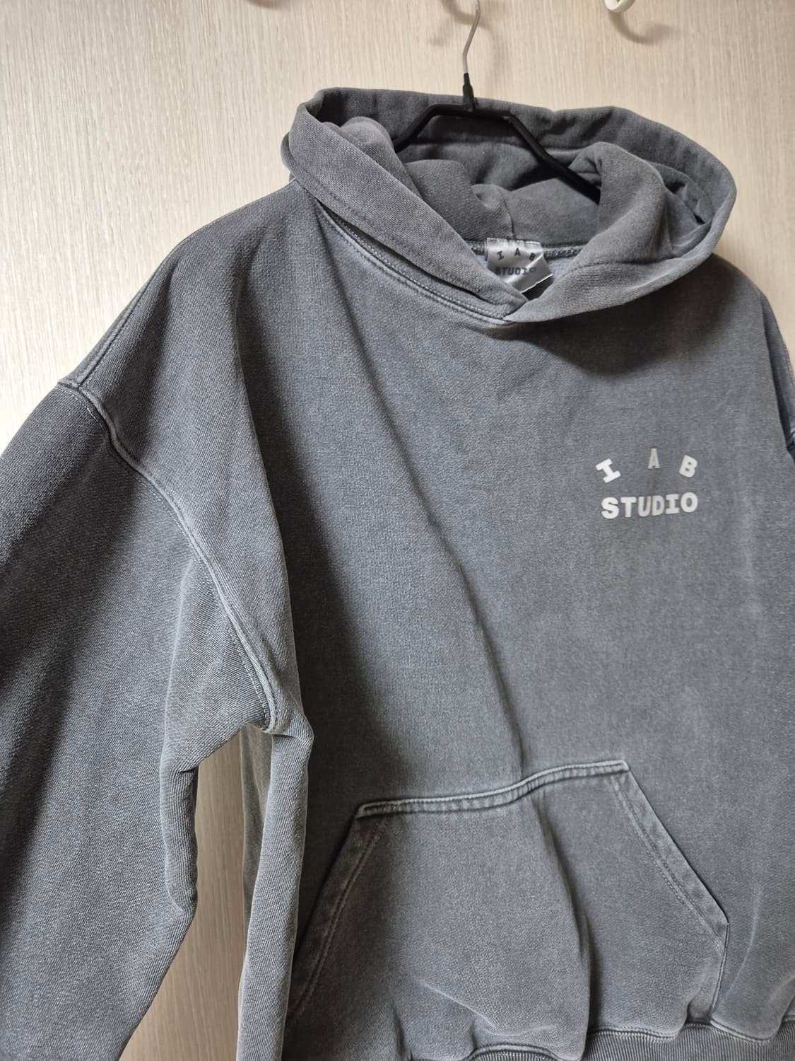 (정품) 아이앱 스튜디오 피그먼트 후드티 후드맨투맨 M 상품이미지5