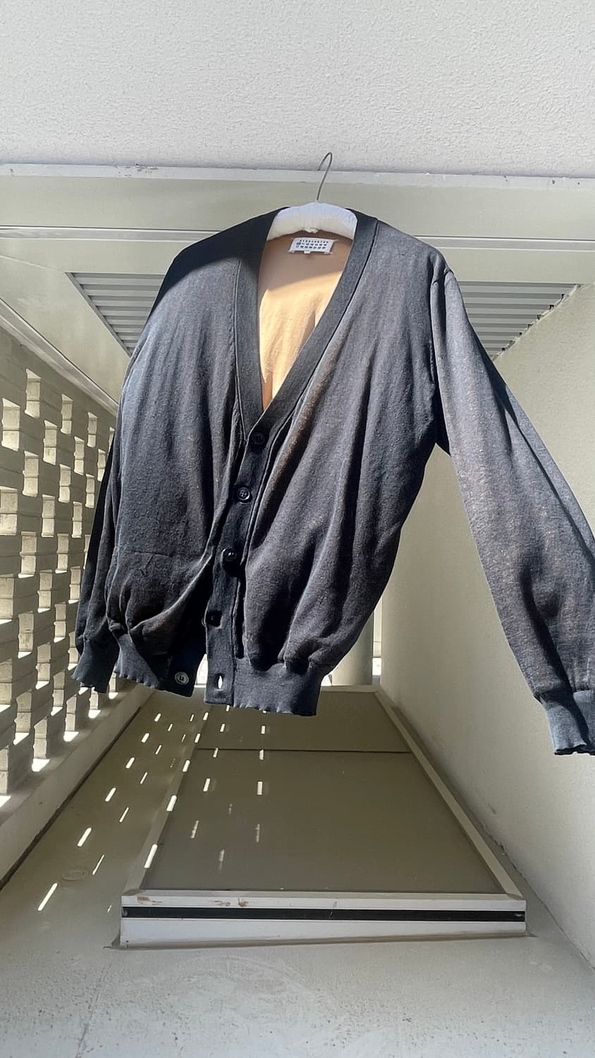 Maison Margiela See-through Cotton V-nec 상품이미지9