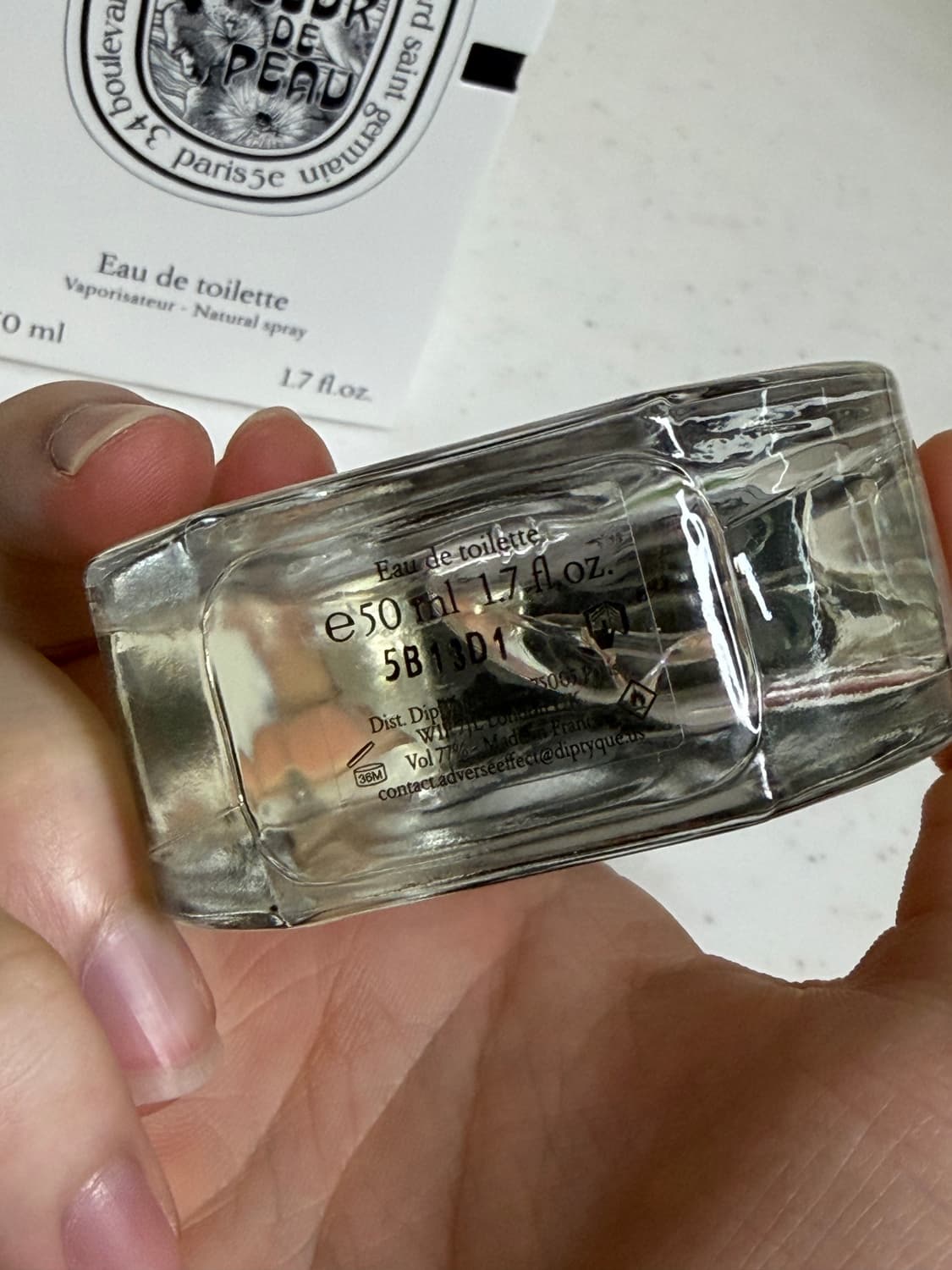 (국문택⭕️) 딥디크 플레르드 뽀 오드 뚜왈렛 50ml 향수 팝니다 상품이미지5