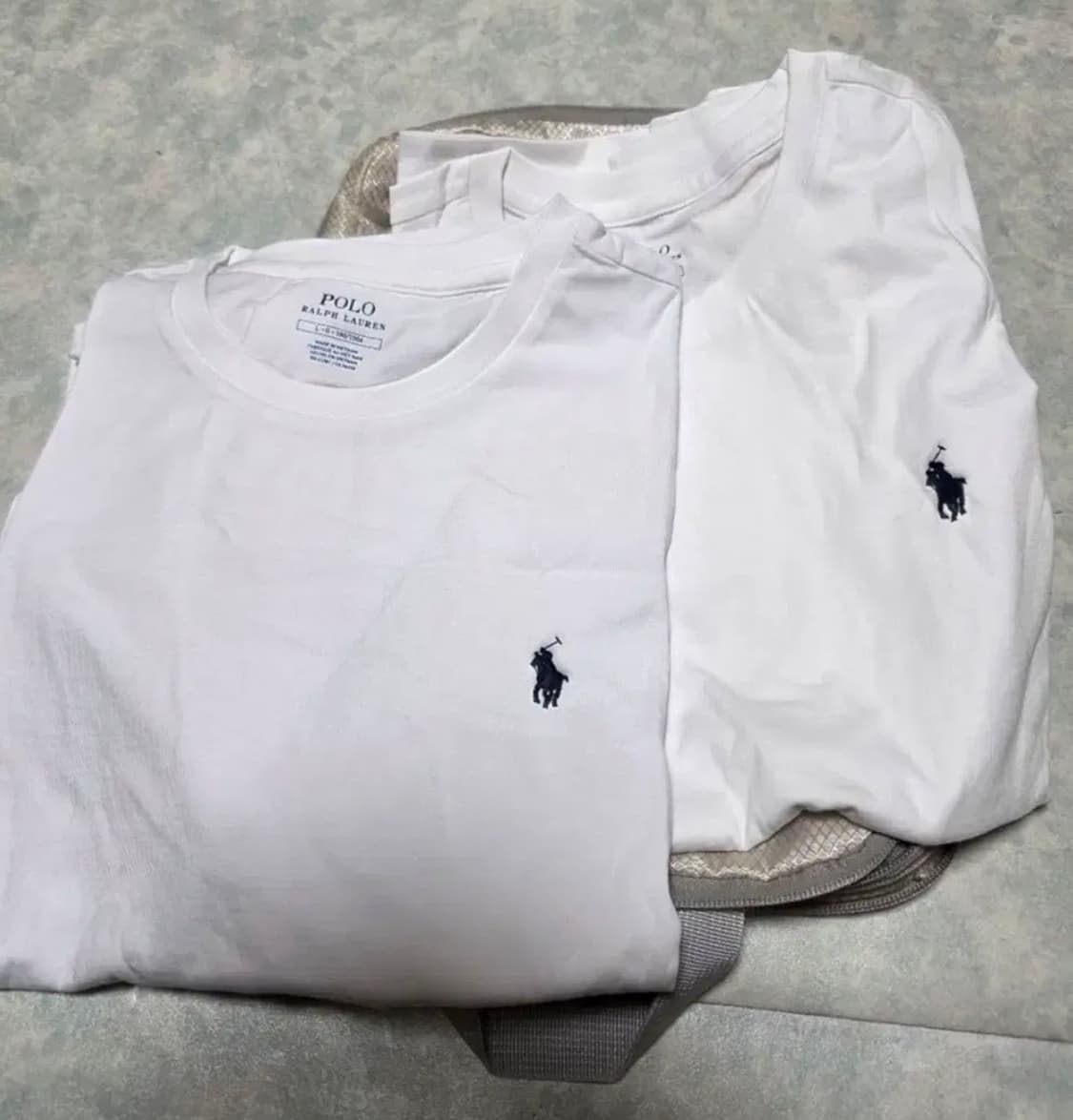 (정품/새상품)폴로 반팔 티셔츠 블랙/화이트/네이비 상품이미지2