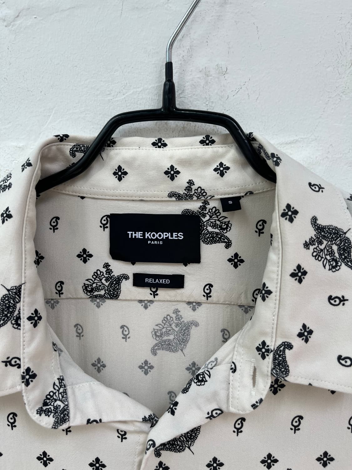 The Kooples 플로럴 페이즐리 비스코스 셔츠 S 상품이미지2