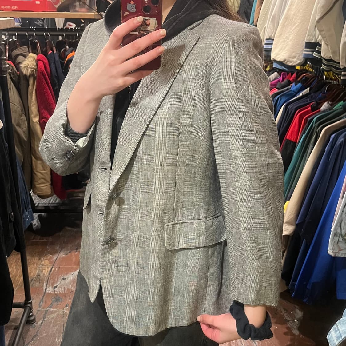 [HI] 빈티지 블레이져 자켓 그레이 상품이미지4