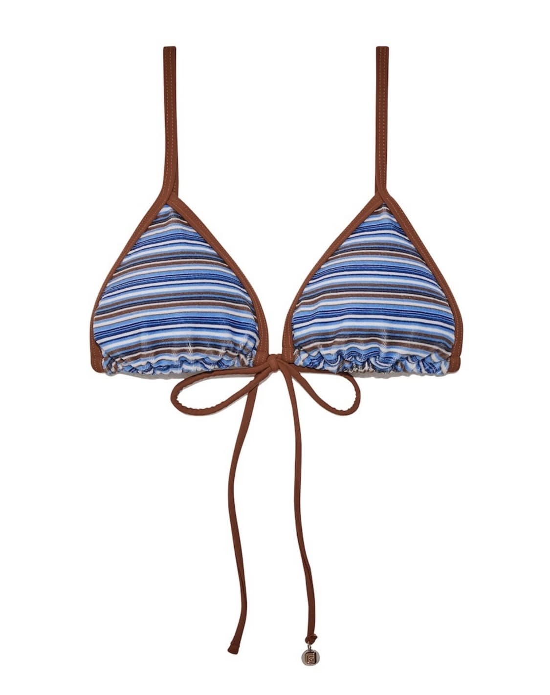 TRIANGLE BIKINI TOP (BLUEBERRY MUFFIN) 상품이미지4