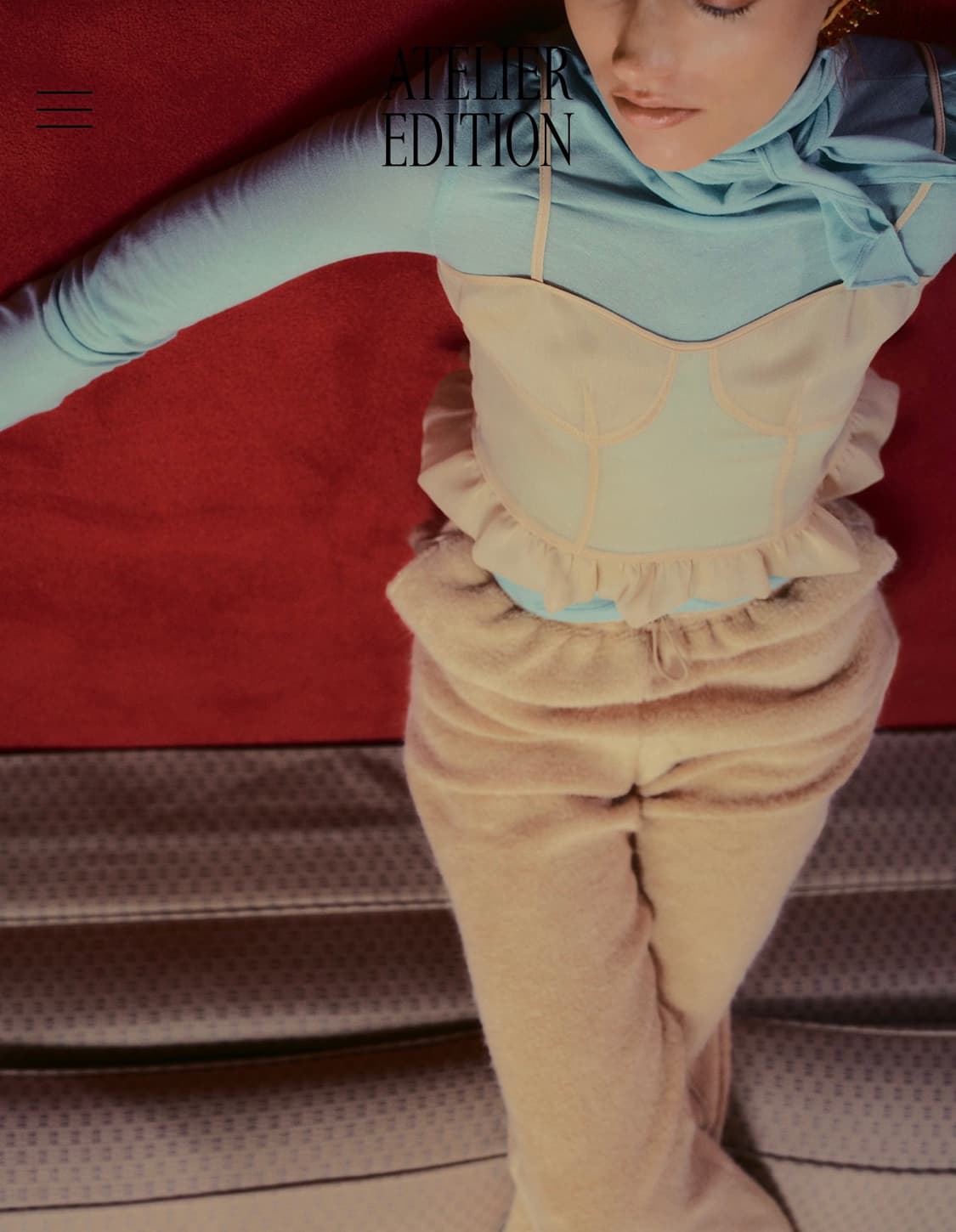 아뜰리에 에디션 시어 뷔스티에 베이지 상품이미지4