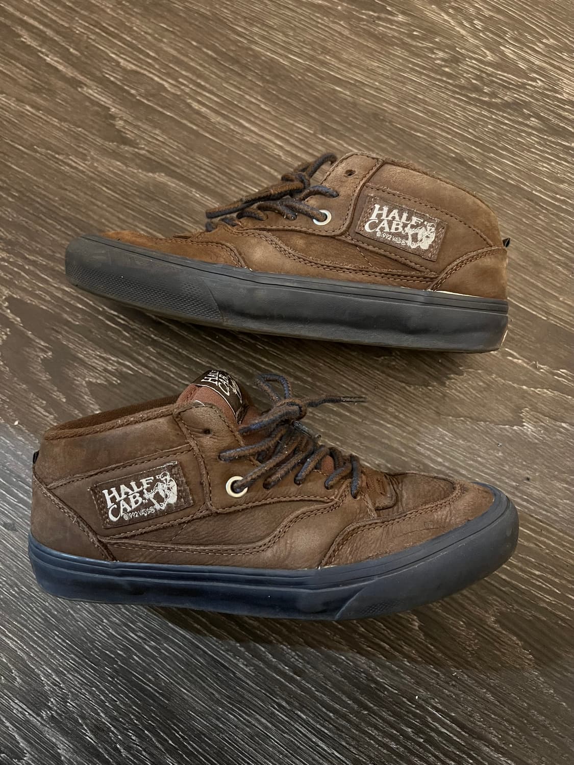 반스 닉 마이클 콜라보 스케이트 하프캡 브라운 상품이미지1