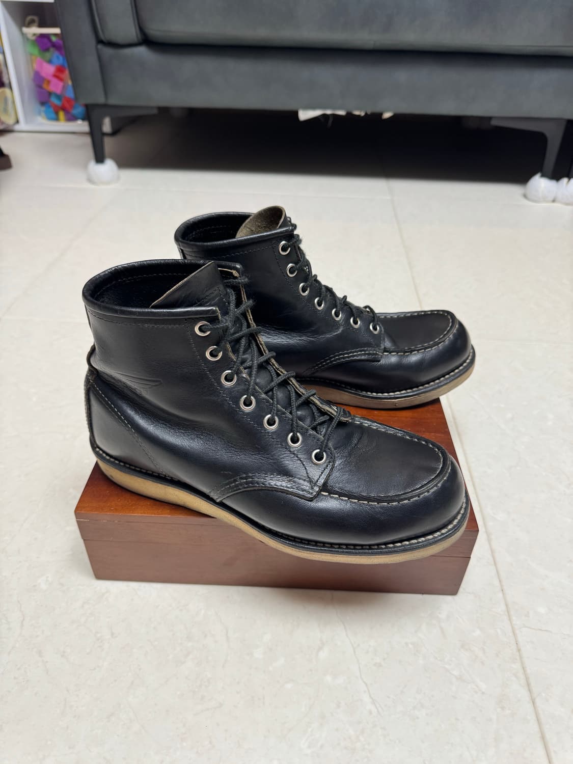 레드윙 목토 블랙 9075 7d 250 상품이미지3