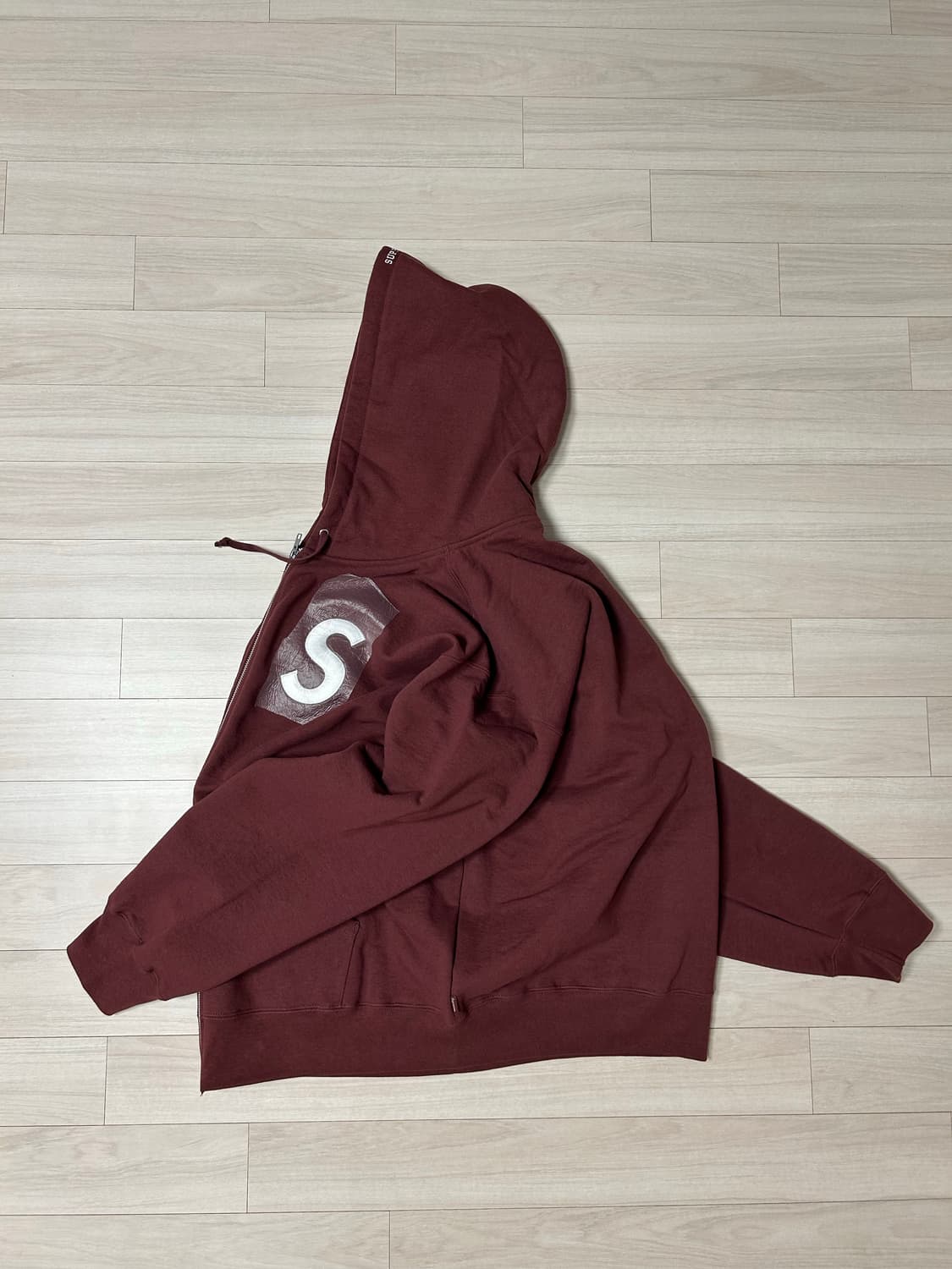(XL) 슈프림 s로고 후드 집업 -24fw 상품이미지3