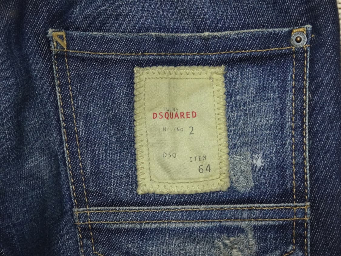 (46size) Dsquared2 디스퀘어드 루키진8 데님팬츠 상품이미지6