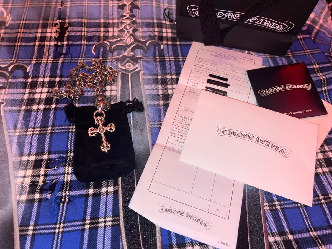 Chrome Hearts Filigree XS Bale Pendant 상품이미지1