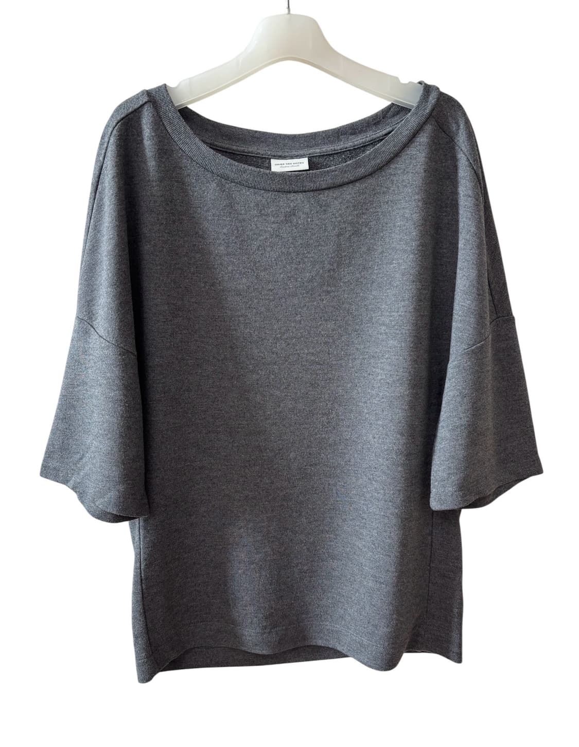 드리스 반 노튼 보트넥 저지 탑 상품이미지1