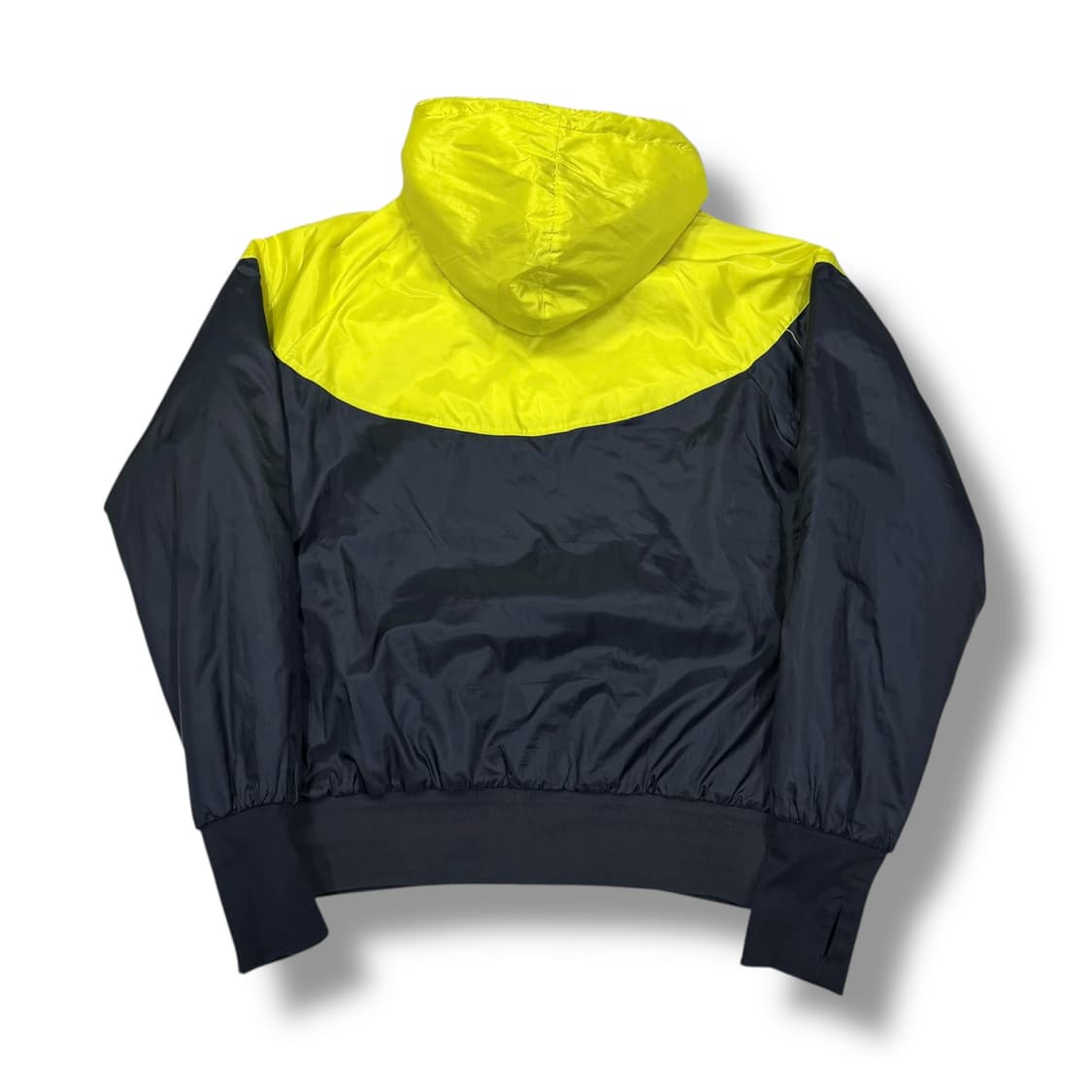 Nike 네이비 옐로우 배색 윈드러너 자켓  상품이미지3