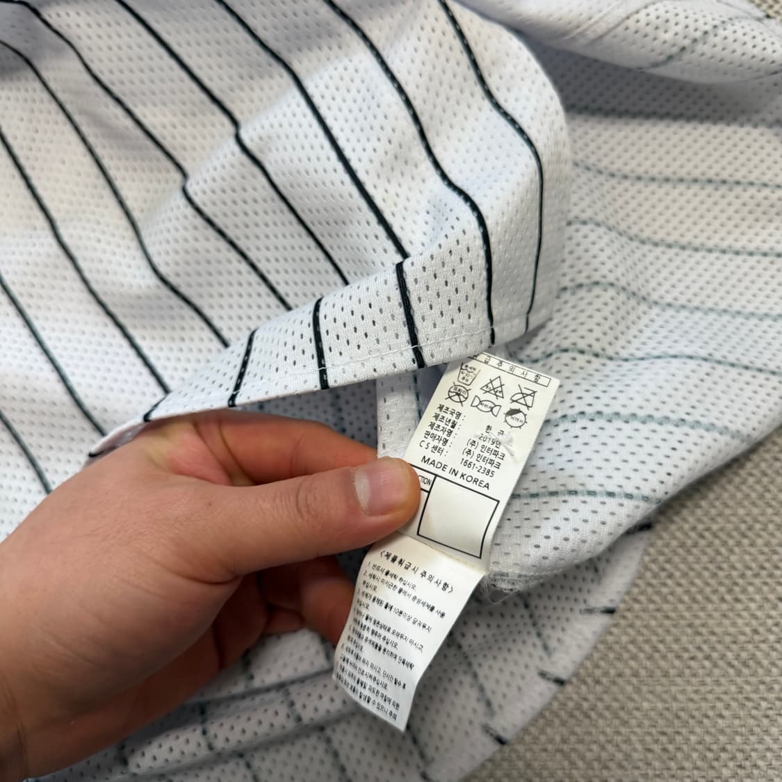 LG트윈스 김현수 친필 싸인 유니폼 상품이미지4