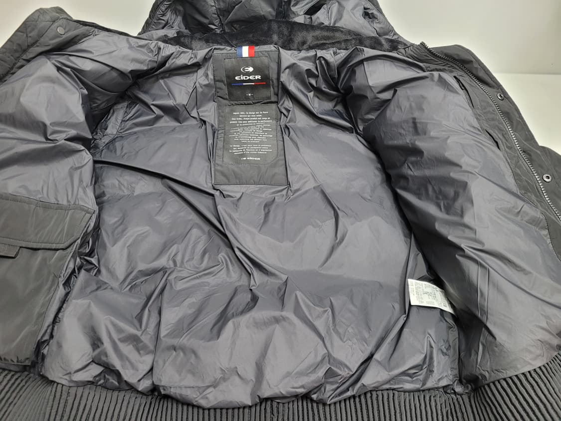 EIDER 20FW 아이더 나르비 다운 숏패딩 자켓 / 남 M 블랙 
 상품이미지7