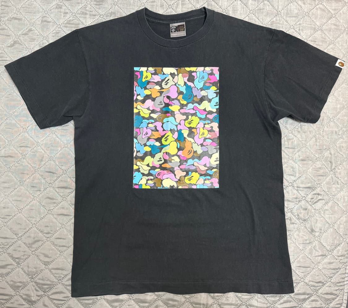 베이프 90‘s 캔디 카모 티셔츠 상품이미지1