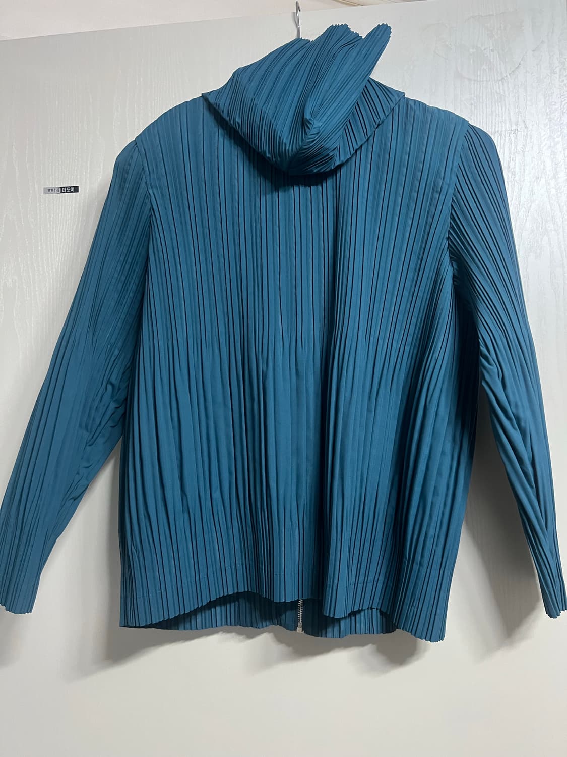 요이후(YOIOHEU) 플리츠 후드 집업 자켓  프리사이즈 상품이미지5