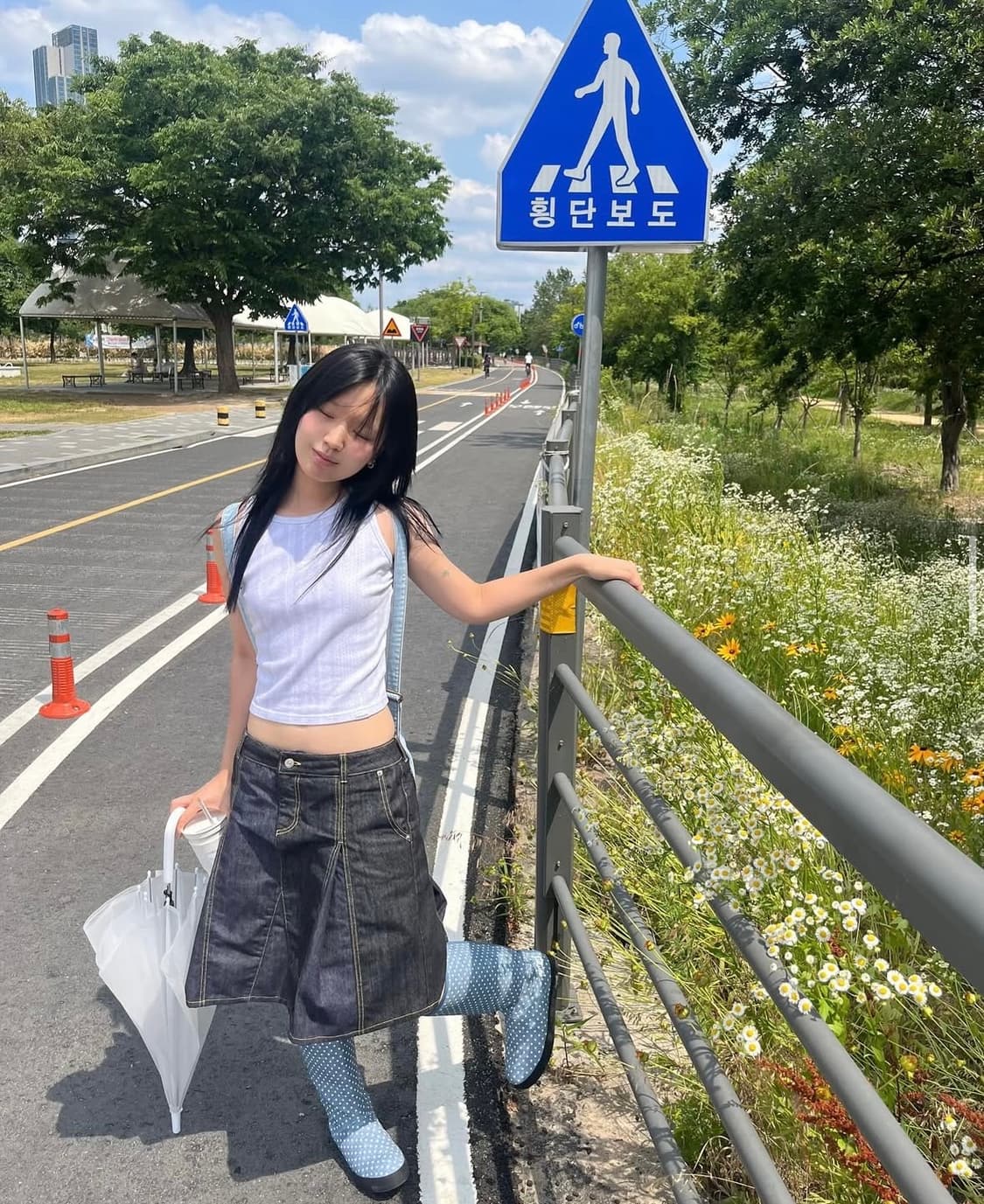 사파리스팟 Two Denim Long Skirts 수선완료 상품이미지2