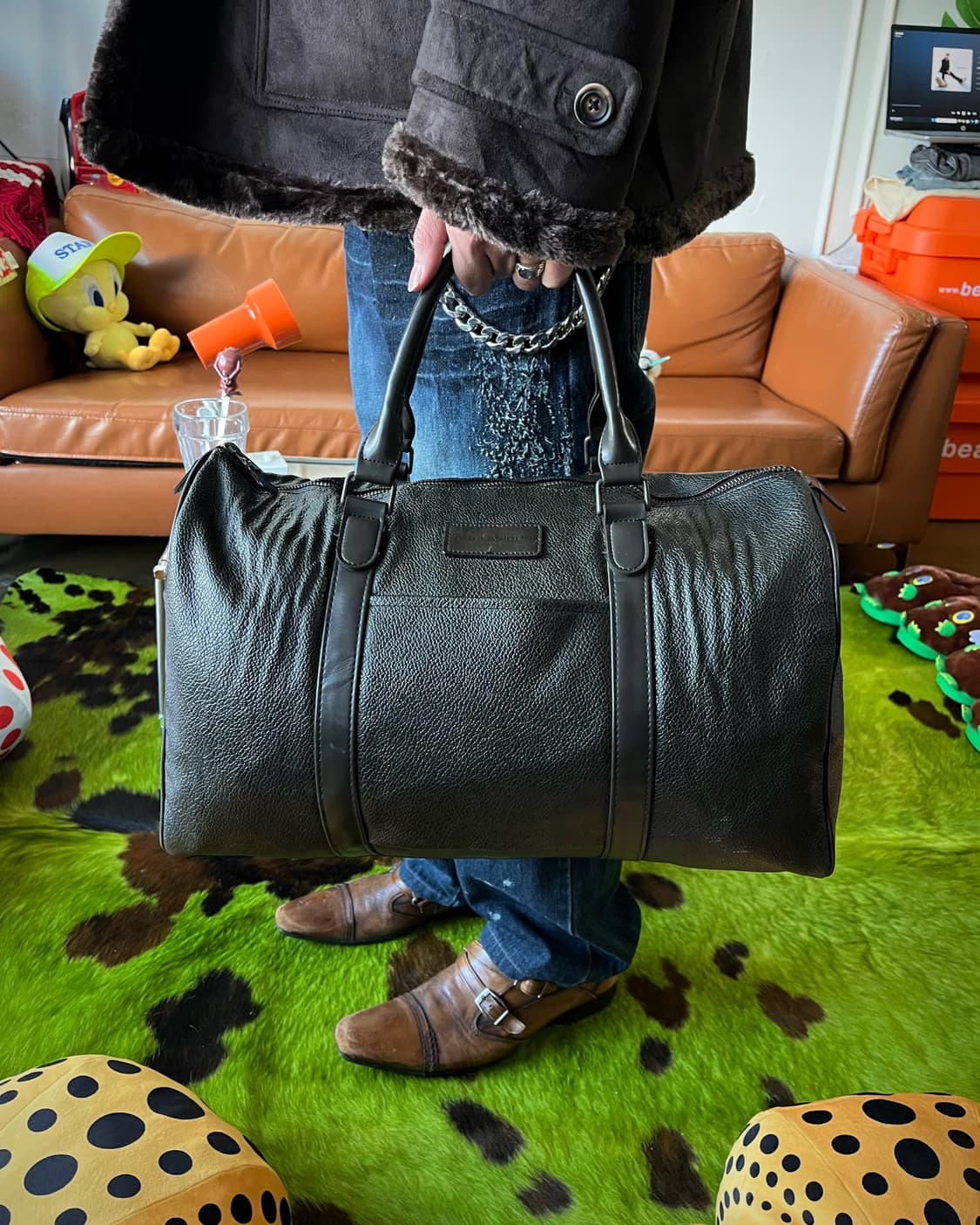 1980-90s TED LAPIDUS Old Boston Tote Bag 상품이미지2