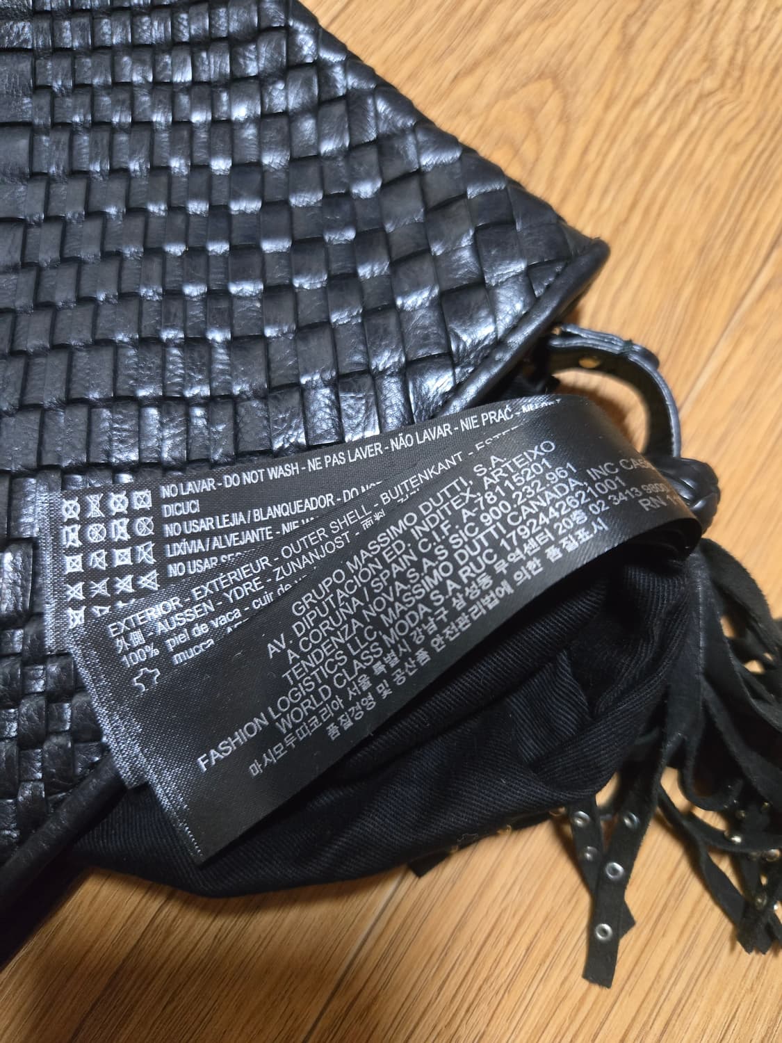 마시모두띠 정품 가죽 미니 클러치백 상품이미지7