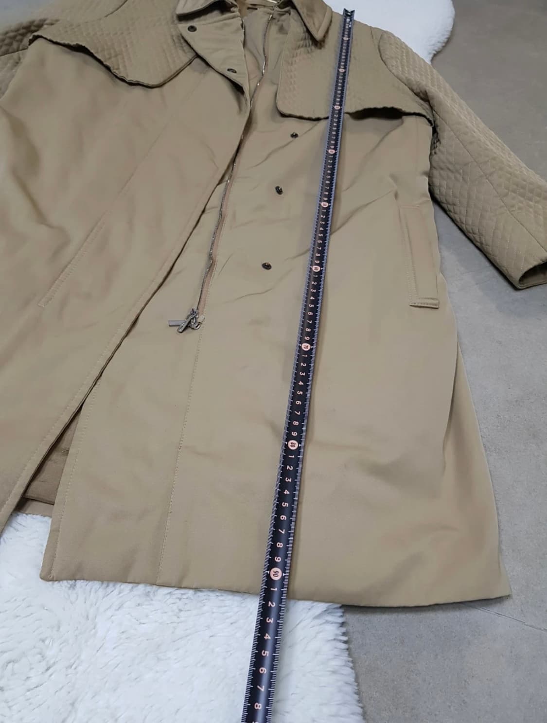 휴고보스 7부 트렌치코트. 55 상품이미지7