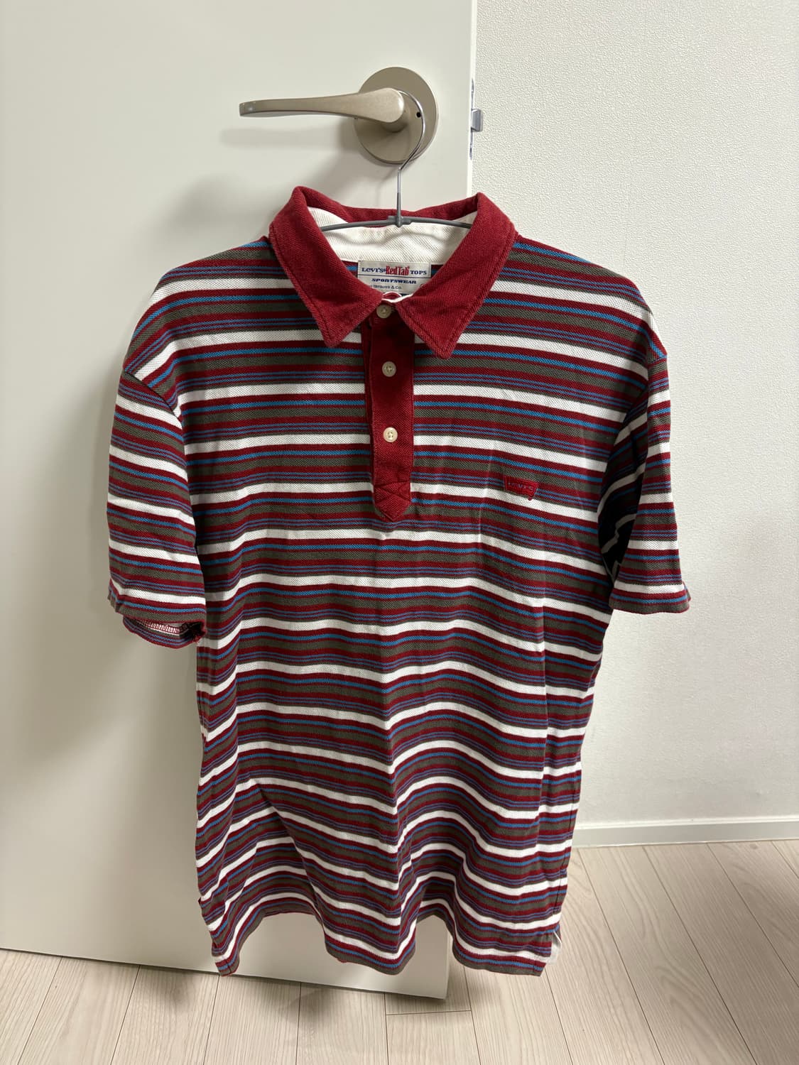 Vintage Levi’s 카라 반팔티 L 상품이미지1