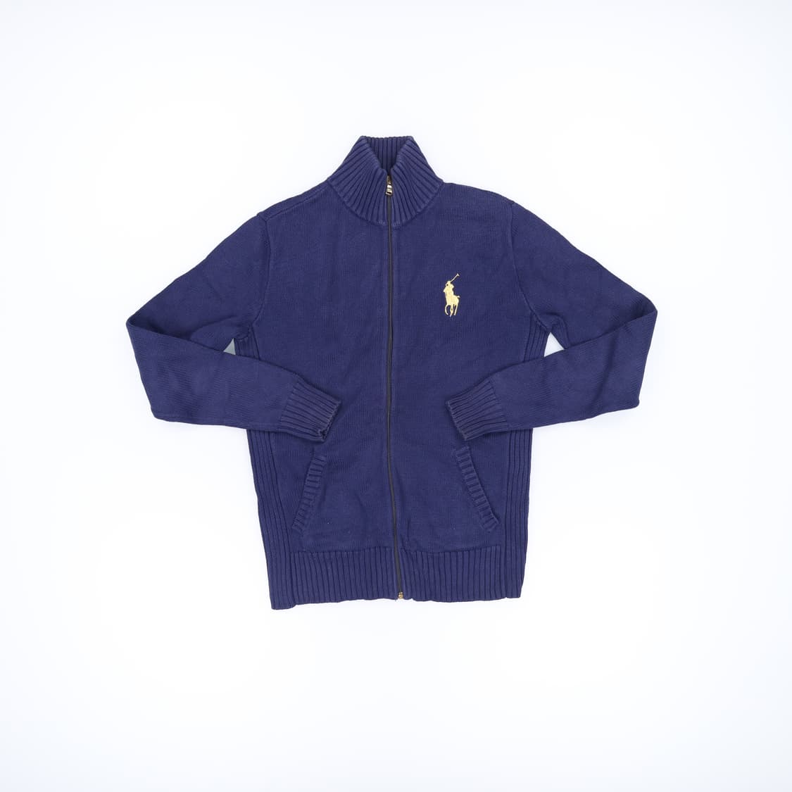 S 폴로 여성 빅포니 니트집업 0318H1 상품이미지1