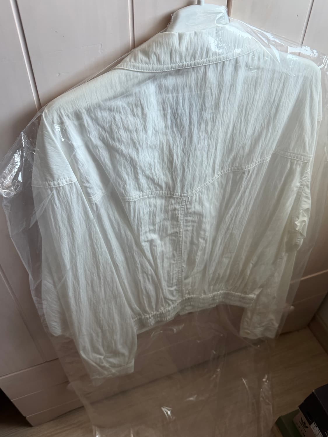 (새상품) 더히어 바이무드 썸머 블루종 화이트 상품이미지10